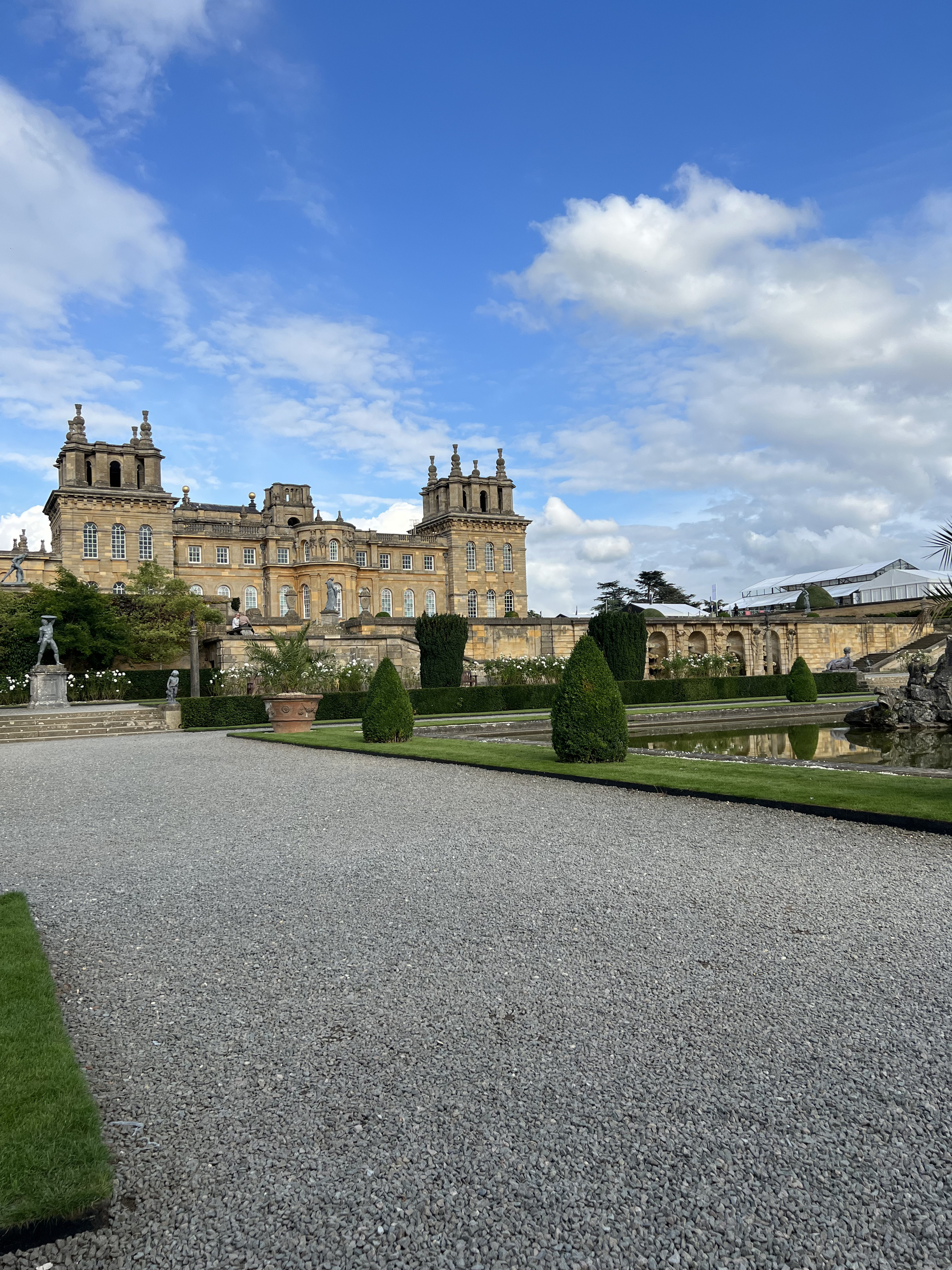 Blenheim Palace gardens, Oxfordshire