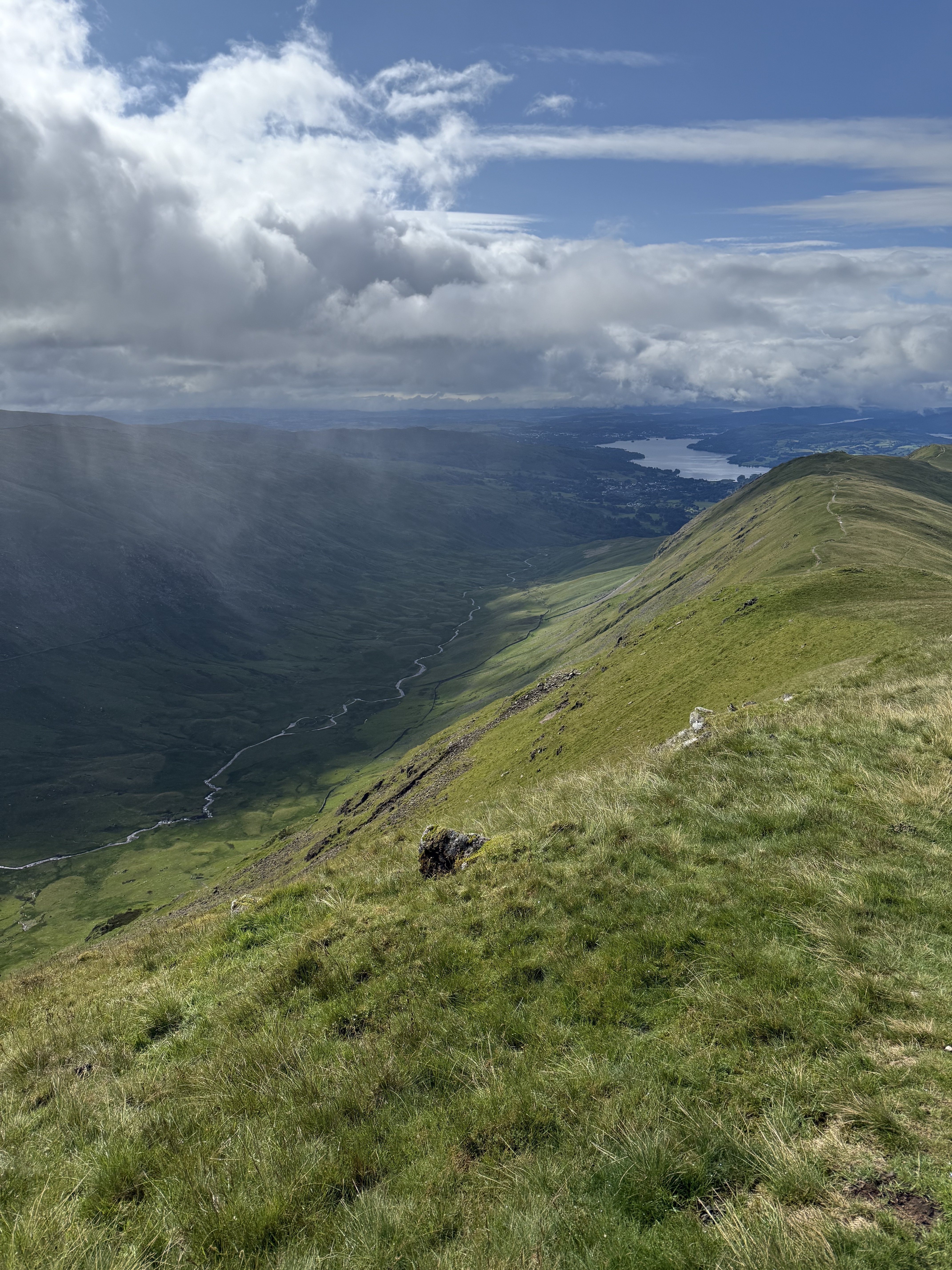 Lake District hills and countryside